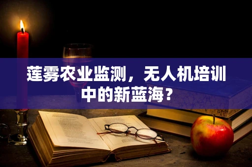莲雾农业监测，无人机培训中的新蓝海？