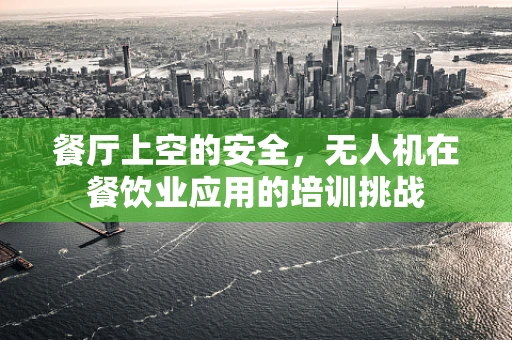 餐厅上空的安全，无人机在餐饮业应用的培训挑战