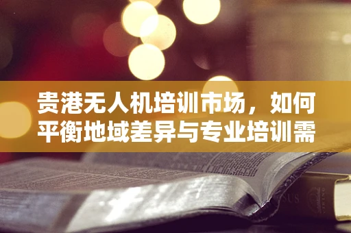 贵港无人机培训市场，如何平衡地域差异与专业培训需求？