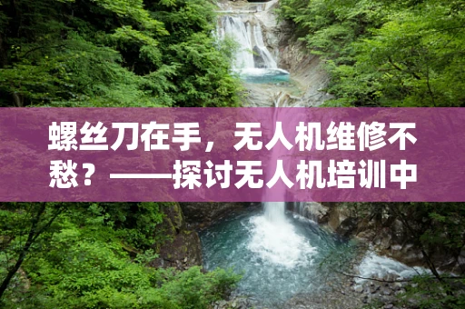 螺丝刀在手，无人机维修不愁？——探讨无人机培训中螺丝刀使用的正确与安全