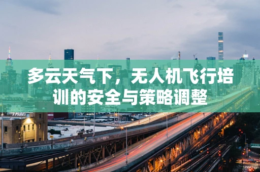 多云天气下，无人机飞行培训的安全与策略调整