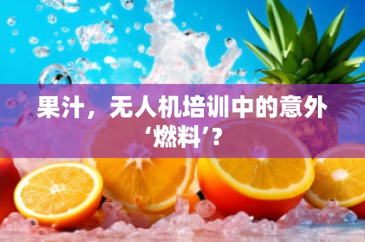 果汁，无人机培训中的意外‘燃料’？