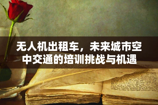 无人机出租车，未来城市空中交通的培训挑战与机遇
