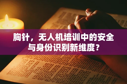 胸针，无人机培训中的安全与身份识别新维度？