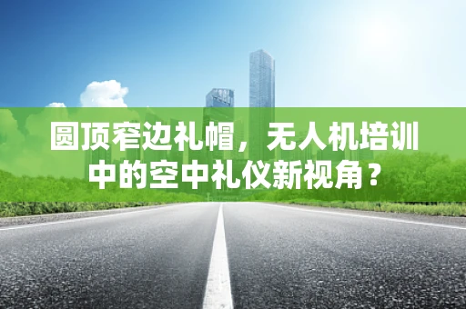 圆顶窄边礼帽，无人机培训中的空中礼仪新视角？