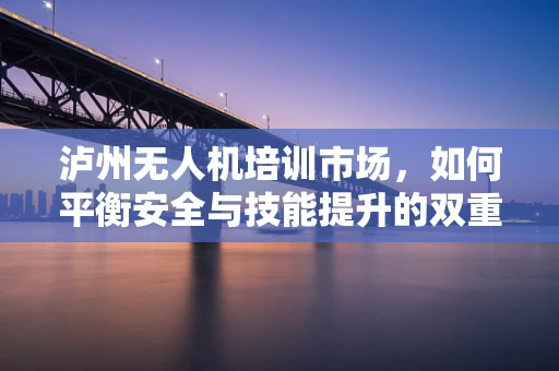泸州无人机培训市场，如何平衡安全与技能提升的双重需求？