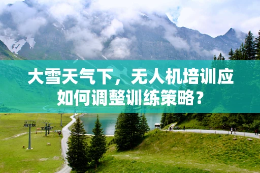 大雪天气下，无人机培训应如何调整训练策略？