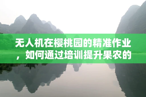 无人机在樱桃园的精准作业，如何通过培训提升果农的智能植保技能？