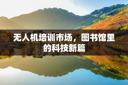 无人机培训市场，图书馆里的科技新篇