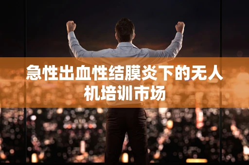 急性出血性结膜炎下的无人机培训市场