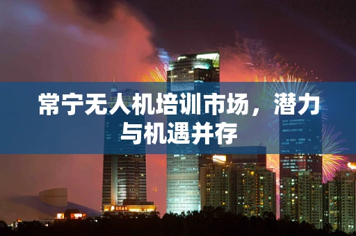 常宁无人机培训市场，潜力与机遇并存