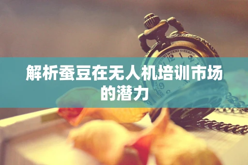 解析蚕豆在无人机培训市场的潜力