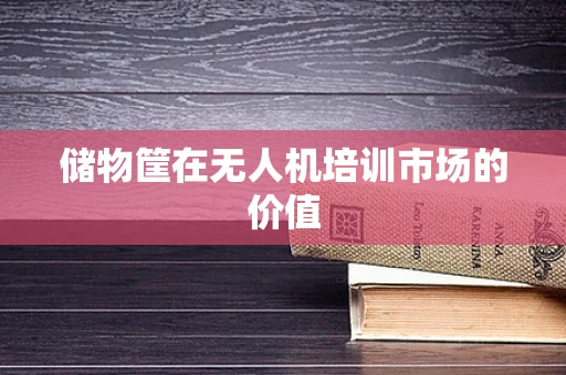 储物筐在无人机培训市场的价值