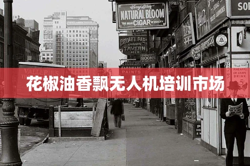 花椒油香飘无人机培训市场