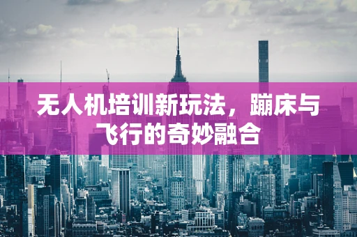 无人机培训新玩法，蹦床与飞行的奇妙融合