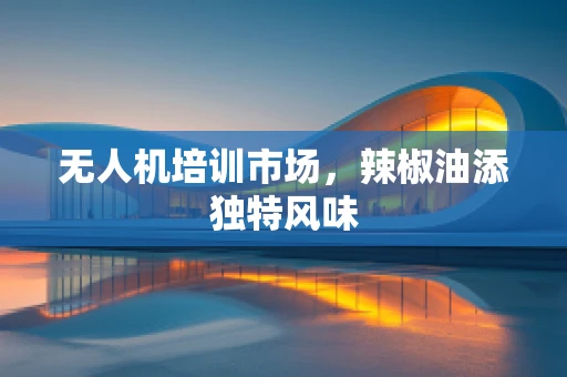 无人机培训市场，辣椒油添独特风味