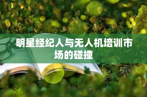 明星经纪人与无人机培训市场的碰撞