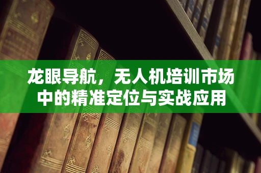 龙眼导航，无人机培训市场中的精准定位与实战应用