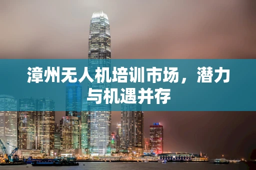 漳州无人机培训市场，潜力与机遇并存