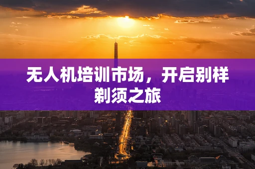 无人机培训市场，开启别样剃须之旅