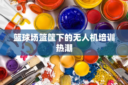 篮球场篮筐下的无人机培训热潮