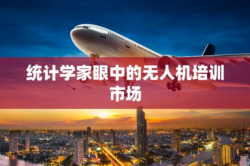 统计学家眼中的无人机培训市场