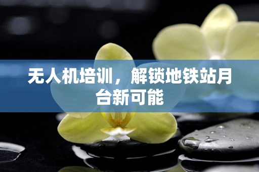 无人机培训，解锁地铁站月台新可能