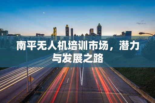 南平无人机培训市场，潜力与发展之路