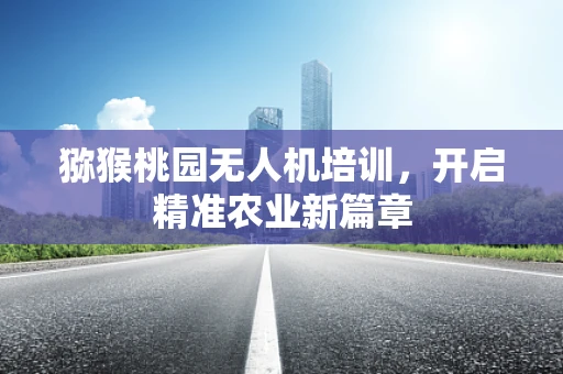 猕猴桃园无人机培训，开启精准农业新篇章