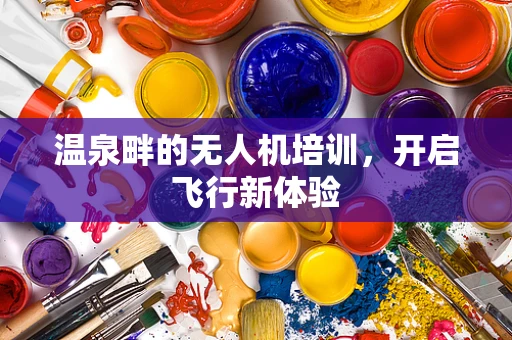 温泉畔的无人机培训，开启飞行新体验