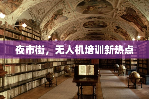 夜市街，无人机培训新热点