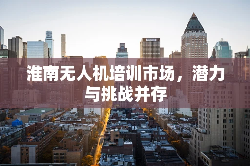 淮南无人机培训市场，潜力与挑战并存
