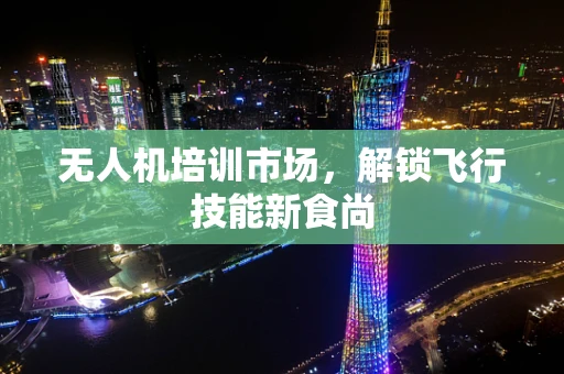无人机培训市场，解锁飞行技能新食尚