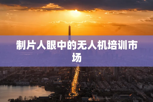 制片人眼中的无人机培训市场