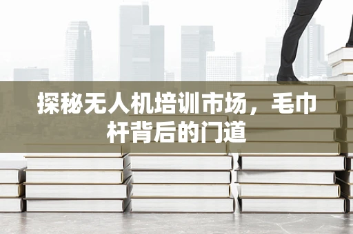 探秘无人机培训市场，毛巾杆背后的门道