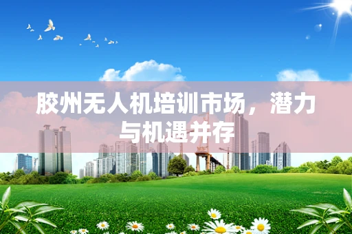胶州无人机培训市场，潜力与机遇并存