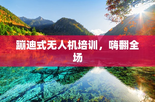 蹦迪式无人机培训，嗨翻全场