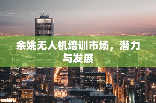余姚无人机培训市场，潜力与发展