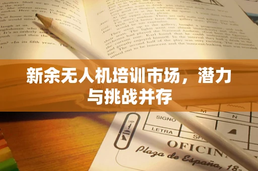 新余无人机培训市场，潜力与挑战并存