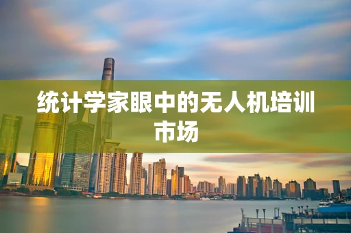 统计学家眼中的无人机培训市场