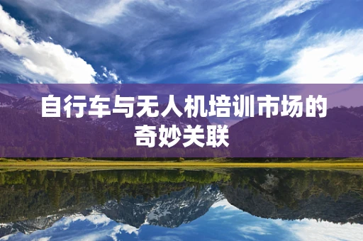 自行车与无人机培训市场的奇妙关联