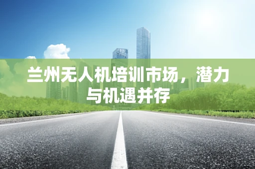 兰州无人机培训市场，潜力与机遇并存