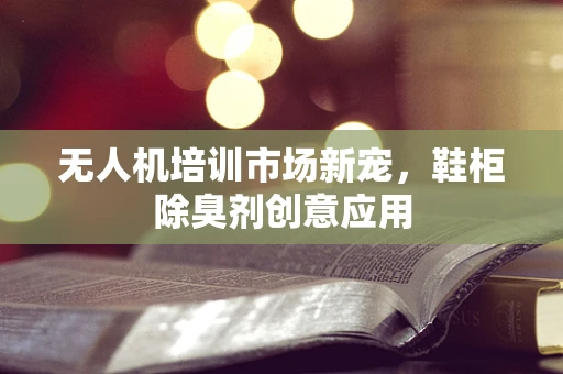 无人机培训市场新宠，鞋柜除臭剂创意应用