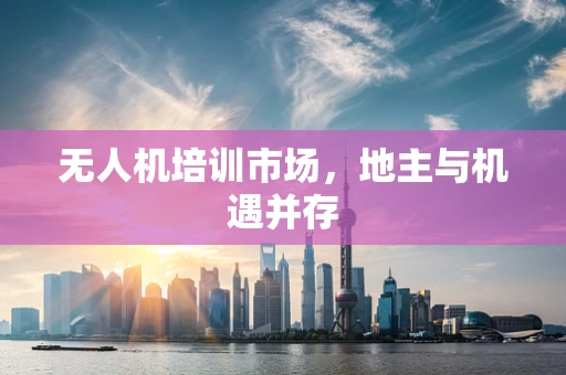 无人机培训市场，地主与机遇并存