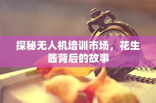 探秘无人机培训市场，花生酱背后的故事