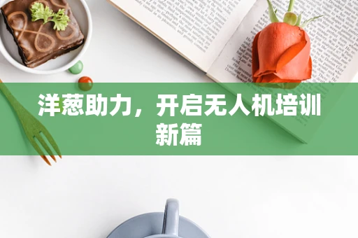 洋葱助力，开启无人机培训新篇