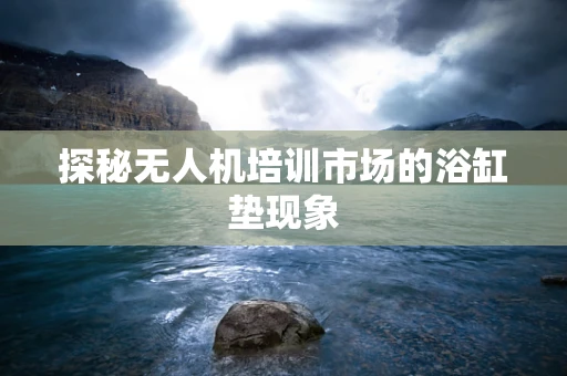 探秘无人机培训市场的浴缸垫现象