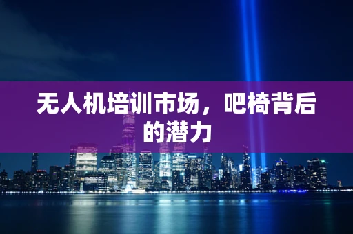 无人机培训市场，吧椅背后的潜力