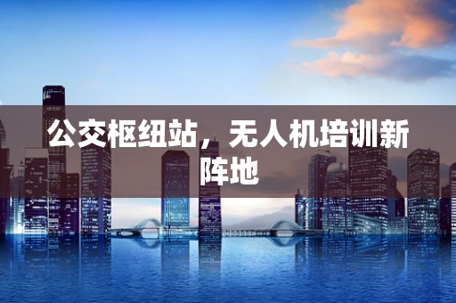 公交枢纽站，无人机培训新阵地