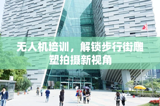 无人机培训，解锁步行街雕塑拍摄新视角